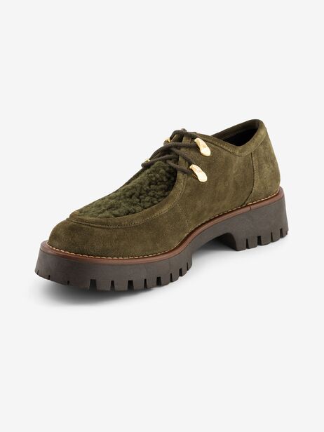 DERBIES -  Khaki , Tennis & Shoes Bensimon