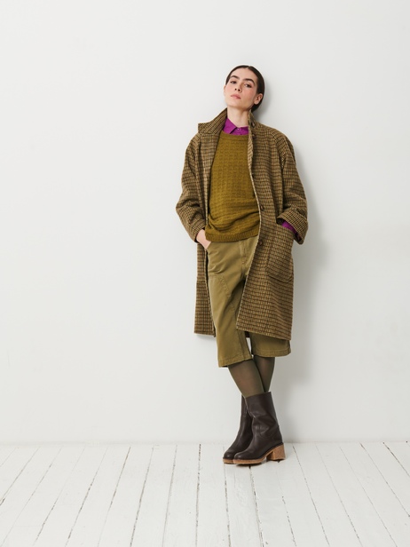 OYA COAT -  Khaki , Ready-to-wear Bensimon
