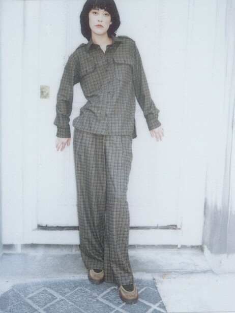 PANTALON ICARE -  Khaki , Ready-to-wear Bensimon