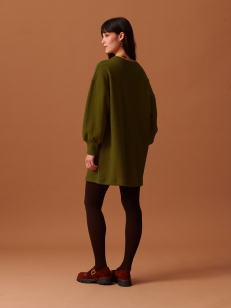 ORELIA DRESS -  Khaki , Ready-to-wear Bensimon
