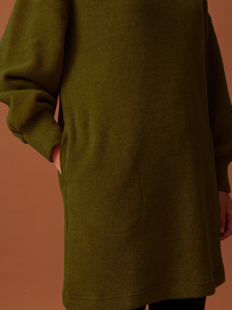ORELIA DRESS -  Khaki , Ready-to-wear Bensimon