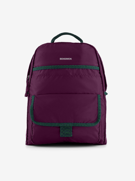 BACK PACK -  Aubergine , Bags & Luggage Bensimon
