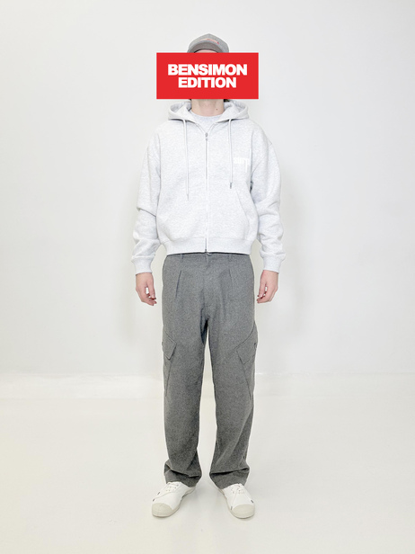 GILET OSH BENSIMON EDITION -  Heather gray , Ready-to-wear Bensimon
