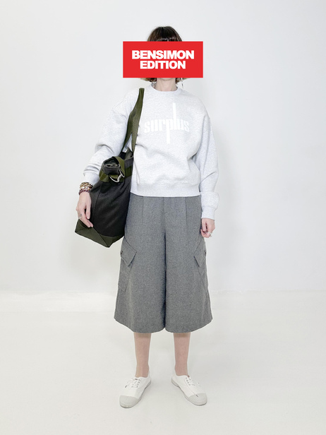 SWEAT NAPLES BENSIMON EDITION -  Heather gray , Ready-to-wear Bensimon