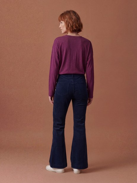 JULY LS T-SHIRT -  Plum , Ready-to-wear Bensimon