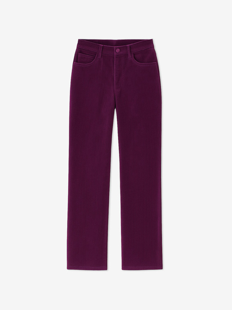MARIUS PANTS -  Plum , Ready-to-wear Bensimon