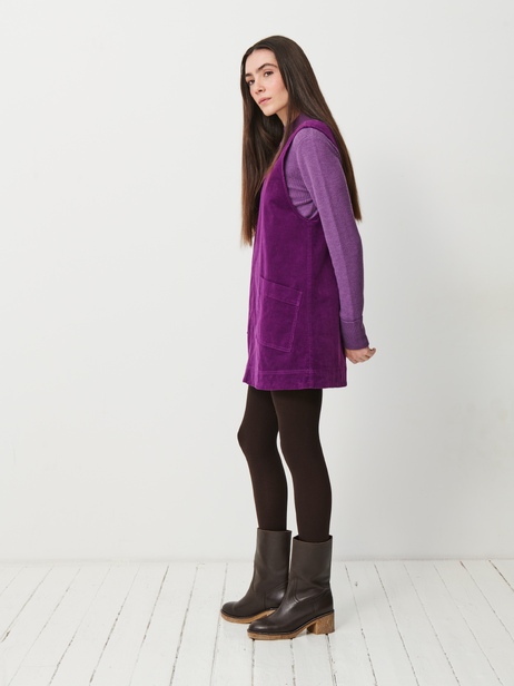 NADINA DRESS -  Plum , Ready-to-wear Bensimon