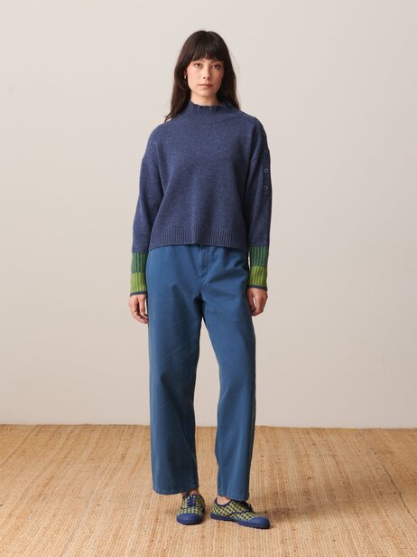 ETTORE SWEATSHIRT -  Denim , Ready-to-wear Bensimon