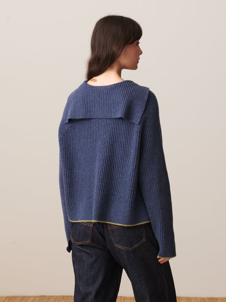 OSCAR SWEATSHIRT -  Denim , Ready-to-wear Bensimon