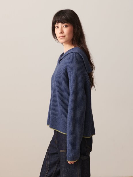 OSCAR SWEATSHIRT -  Denim , Ready-to-wear Bensimon