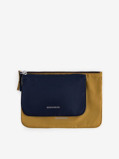 ZIP POCKET SET -  Camel , Bags & Luggage Bensimon