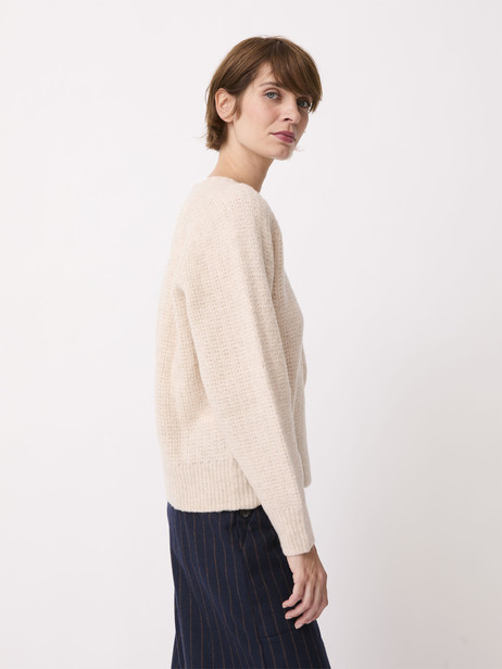 CARDIGAN OTELLO -  Sand , Ready-to-wear Bensimon