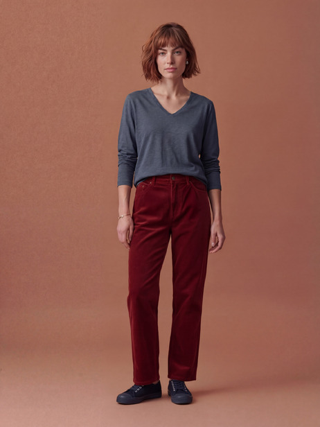 AOUT T-SHIRT -  Slate , Ready-to-wear Bensimon