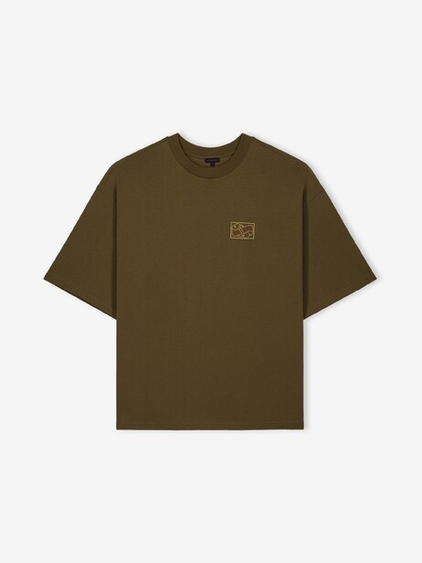 ODERIC T-SHIRT -  Dark olive , Ready-to-wear Bensimon