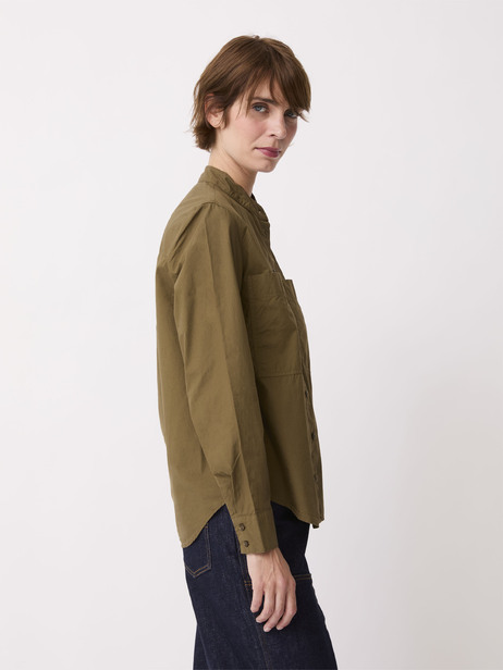 CHEMISE OLEYA -  Dark olive , Ready-to-wear Bensimon