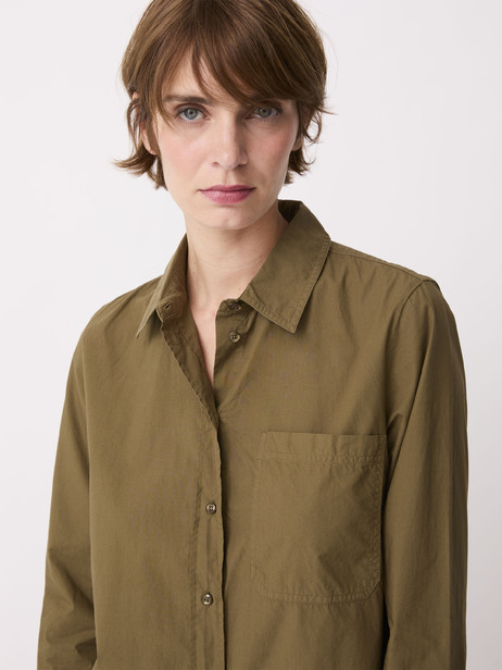 CHEMISE OLGA -  Dark olive , Ready-to-wear Bensimon