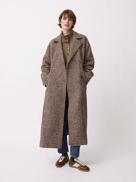 OSENIN COAT -  Chestnut , Ready-to-wear Bensimon