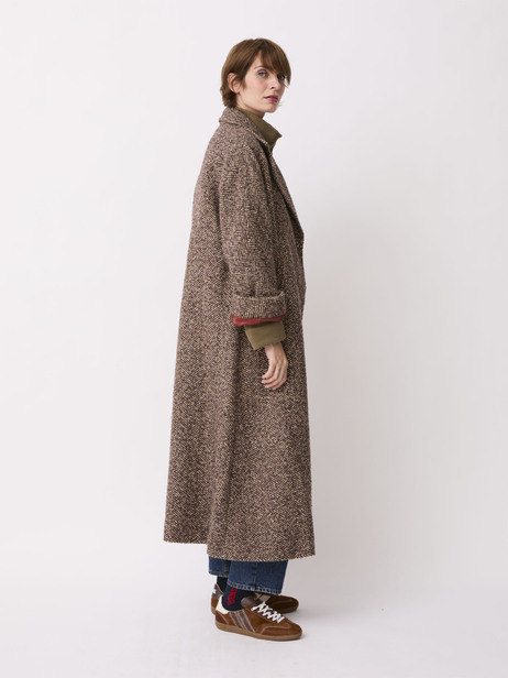 OSENIN COAT -  Chestnut , Ready-to-wear Bensimon 