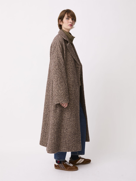 OSENIN COAT -  Chestnut , Ready-to-wear Bensimon