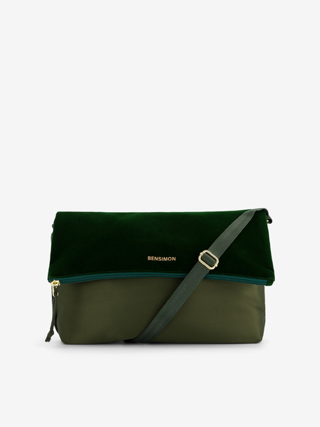 CROSS BODY BAG OLIVA -  Pine green , Bags & Luggage Bensimon