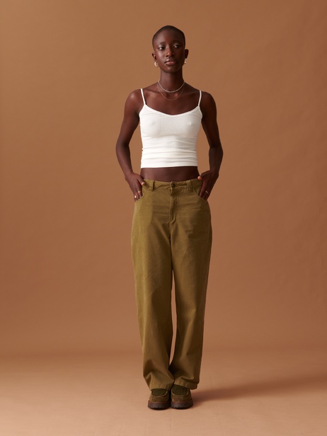 OONA PANTS -  Bark , Ready-to-wear Bensimon