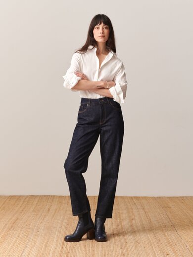 NOEMIE ML SHIRT -  Ecru , Ready-to-wear Bensimon