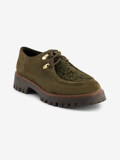 DERBIES -  Khaki , Tennis & Shoes Bensimon