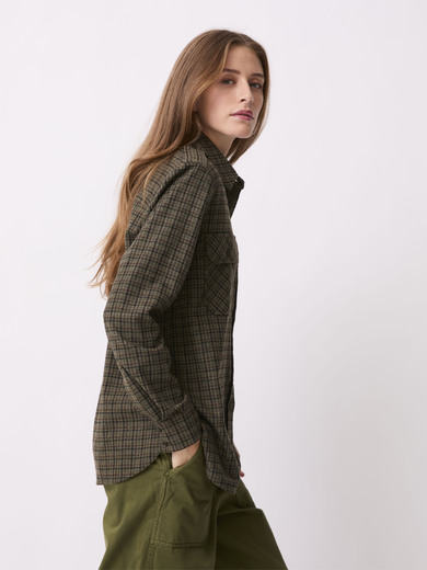 CHEMISE OLEYO -  Khaki , Ready-to-wear Bensimon