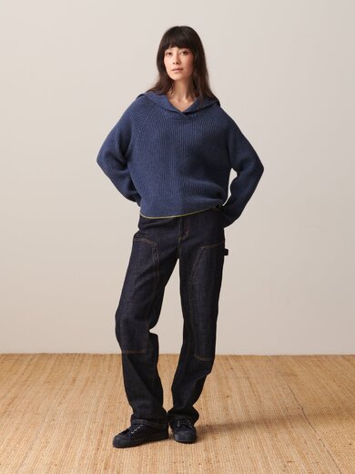 OSCAR SWEATSHIRT -  Denim , Ready-to-wear Bensimon