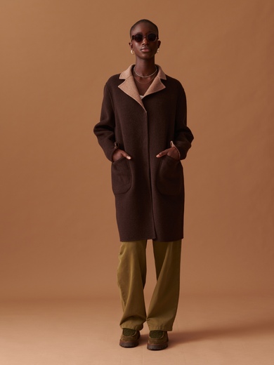 OCEANE COAT -  Sand , Ready-to-wear Bensimon