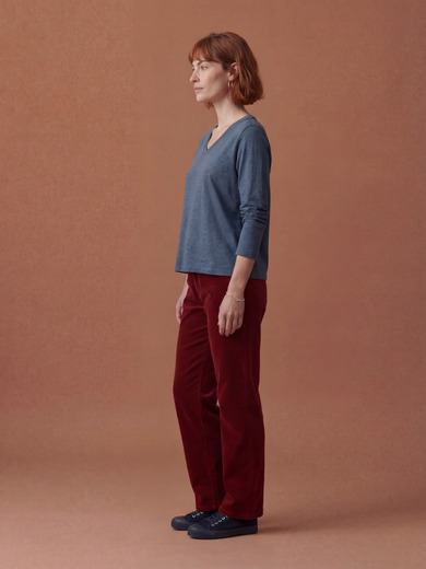 AOUT T-SHIRT -  Slate , Ready-to-wear Bensimon