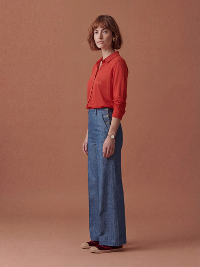 CHEMISE CYLENA -  Pepper , Ready-to-wear Bensimon