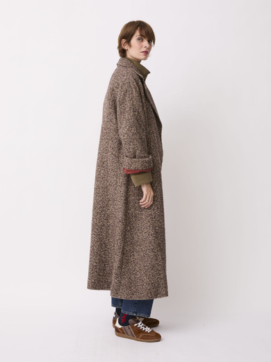 OSENIN COAT -  Chestnut , Ready-to-wear Bensimon