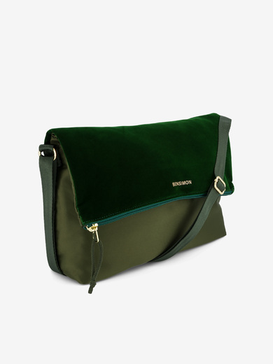 CROSS BODY BAG OLIVA -  Pine green , Bags & Luggage Bensimon