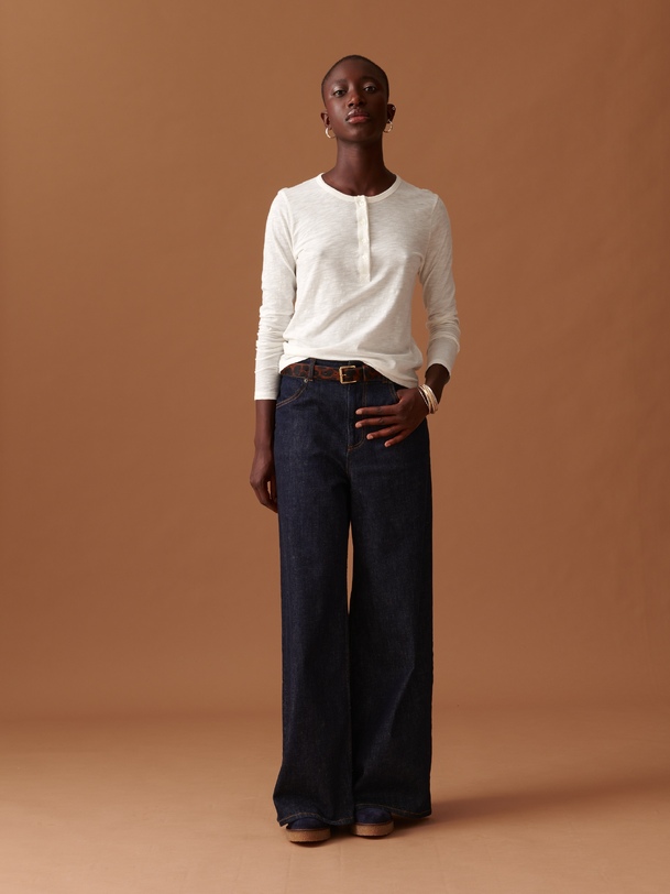 ALEXANDRA T-SHIRT -  Ecru , Ready-to-wear Bensimon