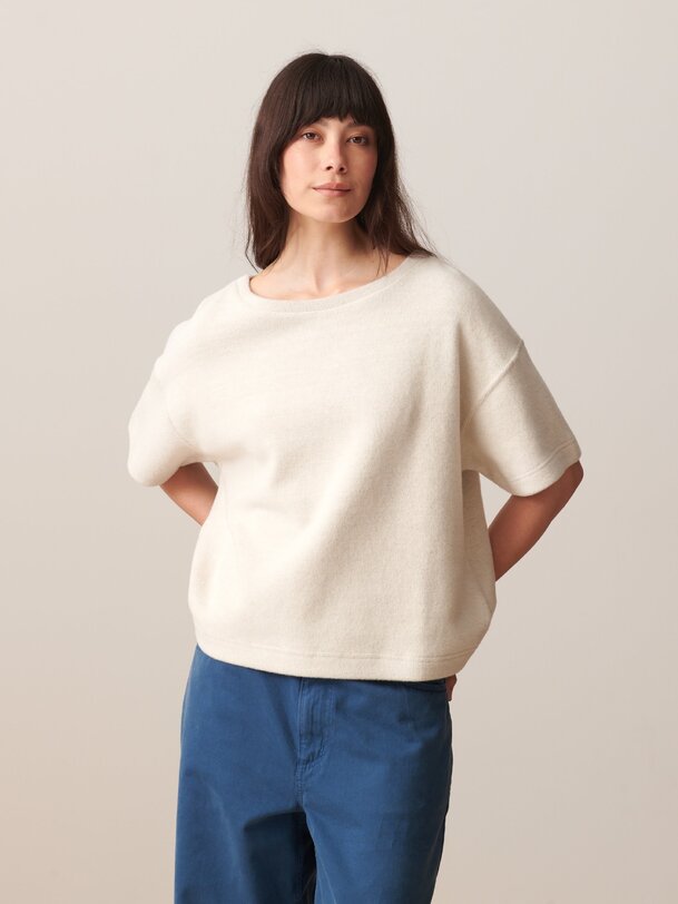MARTIN SWEATSHIRT -  Ecru , Ready-to-wear Bensimon