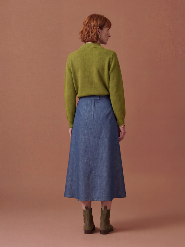 ORIA CARDIGAN -  Khaki , Ready-to-wear Bensimon