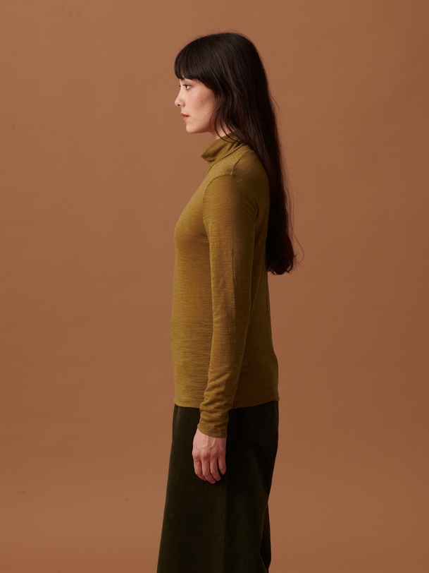 ELWIRE T-SHIRT -  Khaki , Ready-to-wear Bensimon