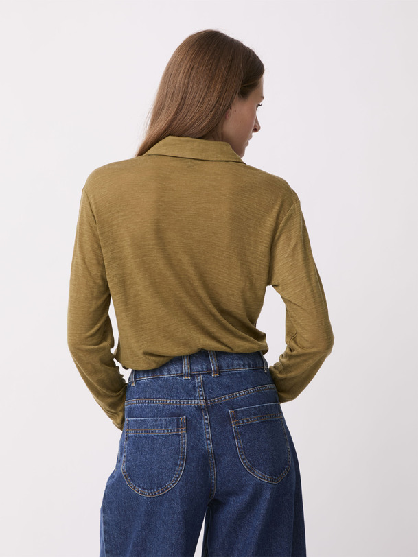 CYLENA SHIRT -  Khaki , Ready-to-wear Bensimon