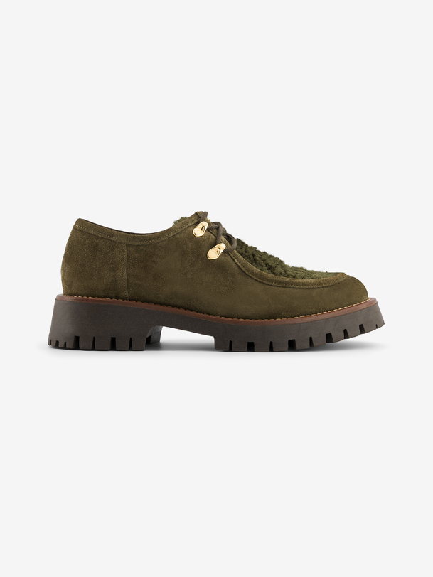 DERBIES - Khaki , Tennis & Shoes Bensimon