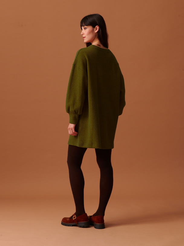 ORELIA DRESS -  Khaki , Ready-to-wear Bensimon