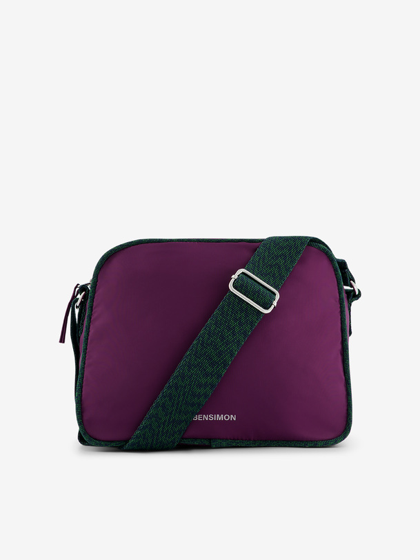 SMALL BESACE -  Aubergine , Bags & Luggage Bensimon
