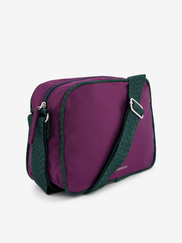 SMALL BESACE -  Aubergine , Bags & Luggage Bensimon