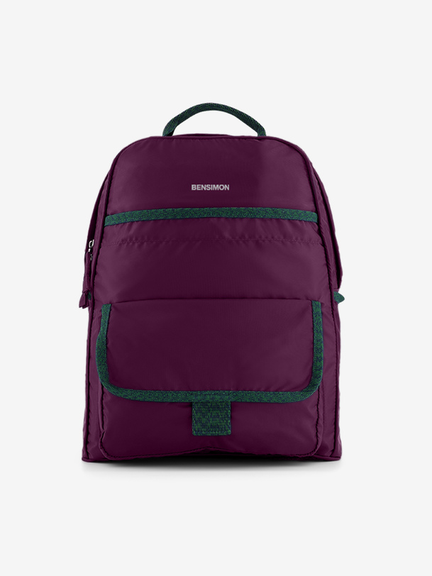 BACK PACK -  Aubergine , Bags & Luggage Bensimon