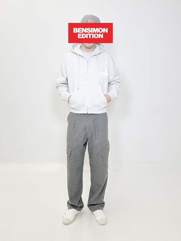 GILET OSH BENSIMON EDITION -  Heather gray , Ready-to-wear Bensimon