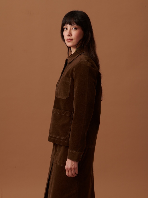 GOLTA JACKET -  Hazelnut , Ready-to-wear Bensimon