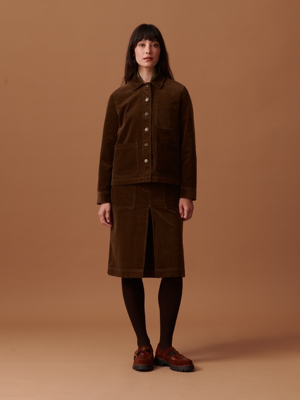 GOLTA JACKET -  Hazelnut , Ready-to-wear Bensimon