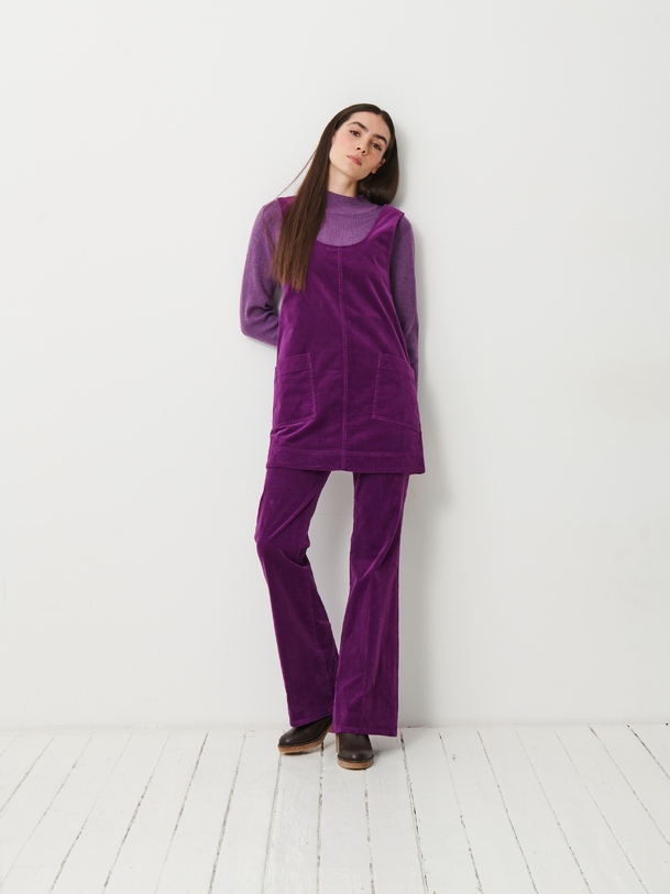 NADINA DRESS - Plum , Ready-to-wear Bensimon
