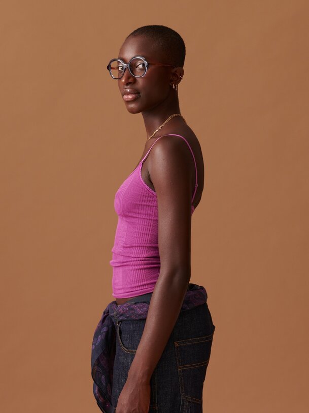 TOP -  Plum , Ready-to-wear Bensimon