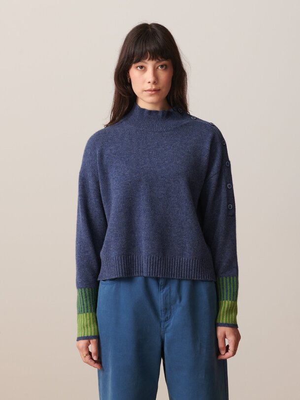 ETTORE SWEATSHIRT -  Denim , Ready-to-wear Bensimon
